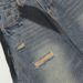 American Style Graffiti Distressed Straight-Leg Jeans For Men Loose Wide-Leg With Ink-Splattered Design Trendy Dirty_mkmklike.com