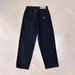 Men's Baggy Straight Leg Jeans Dime Skateboarding Trendy Embroidered Denim Loose Fitting Mid Waist Long Pants With Slight Stretch_mkmklike.com