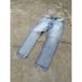 Men's Straight Fit Ice Wash Vintage Jeans Snow Fading Clean Aesthetic Classic Retro Denim for Everyday Wear 501 Blue_mkmklike.com