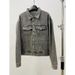 Version Handsome Trendy Couple Style Casual Washed Vintage Grey Hip Hop Same Denim Jacket_mkmklike.com