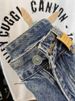Men's Clothing Summer New Style Ripped Distressed Denim Shorts For Men Loose Fit Retro Trendy Versatile Casual Five Point Shorts_mkmklike.com