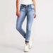 Women's Slim Fit Stretch Embroidered Jeans - High Waist Skinny Denim Pants For Casual & Streetwear_mkmklike.com