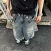 Men's Summer High Street Style Distressed Mud-Dyed Fringed Denim Capri Shorts American Street Style_mkmklike.com