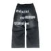 Men's Clothing European And American New 2025 Millennial Men's Jeans Harajuku Pattern Letter Jeans Hip Hop Street Wear Men And Women_mkmklike.com