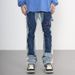 Men’s Clothing Casual Fashion All-match Men's Jeans Slim Slim Foot Jeans_mkmklike.com
