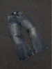 Autumn/Winter Straight Leg Slim Fit Jeans Rust Color Unisex Bamboo Texture Washed New Arrival 2025_mkmklike.com