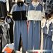Women's Contrast Trim Denim Two-Piece Set - Stand Collar Top & Wide Leg Pants, Summer Sporty Chic Outfit_mkmklike.com