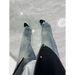 Men's Slim Fit Blue Lightning Bolt Pattern Jeans Midweight Straight Leg Trousers Spring High StreetPull Crotch_mkmklike.com