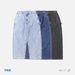 Men's Loose Fit Workwear Jeans Snowflake Wash Distressed Logging Casual Denim Pants Midweight Straight Mid Waist_mkmklike.com