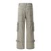 American Style Washed Vintage Workwear Jeans Unisex Loose Straight Trendy Brand Couple Casual Long Pants_mkmklike.com