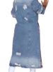 K Fashionable Loose Ripped Denim Long Jacket_mkmklike.com
