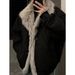 Melard Cool Mountain Eagle Niche Retro Large Plush Stand Collar Design Sense Hong Kong Style Winter Thickened Cotton_mkmklike.com