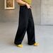 Men's Classic Black Washed Denim Jeans - Relaxed Straight Fit For Casual Wear (S-5xl) - Essential_mkmklike.com