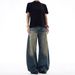 Men's Clothing American Retro Washed Distressed Vintage Washed Distressed Denim Jeans For Men & Women – Cleanfit High-Quality Relaxed Wide-Leg Pants_mkmklike.com