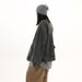 American Washed Yellow Mud Dyed Blue Stand Up Collar Denim Jacket For Men, Stylish And Loose Zipper Jacket, Trendy Top_mkmklike.com