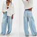 K New Fashionable Hanging Straight Tube Loose Casual Jeans Long Pants For Women_mkmklike.com