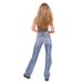 2025 Fashion Straight Stretch Women's Jeans Washed Tassel New Tang In Stock Denim Pants Autumn_mkmklike.com