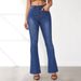 Women Vintage High Street Bell Bottom Jeans Lady Sexy Slim Fit Denim Flare Pants Deep Blue Light Blue Black Blue Gray Trousers_mkmklike.com