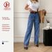 Women's High-Waisted Distressed Star Jeans – Vintage Washed Denim, Loose Fit & Streetwear Style (Sizes S-Xl)_mkmklike.com