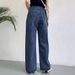 Women's Clothing Slim High Waist Non Elastic Jeans_mkmklike.com