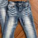 Men's Clothing Cleanfit 517 Men's Blue Denim 3.0 3D Whiskers Jeans Washed Slightly Flared Slim Fit Long Pants_mkmklike.com