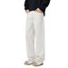 Clean Fit White Jeans For Men - Streetwear Style Straight Leg Denim Pants, Comfortable Cotton Slim Fit (28-40)_mkmklike.com