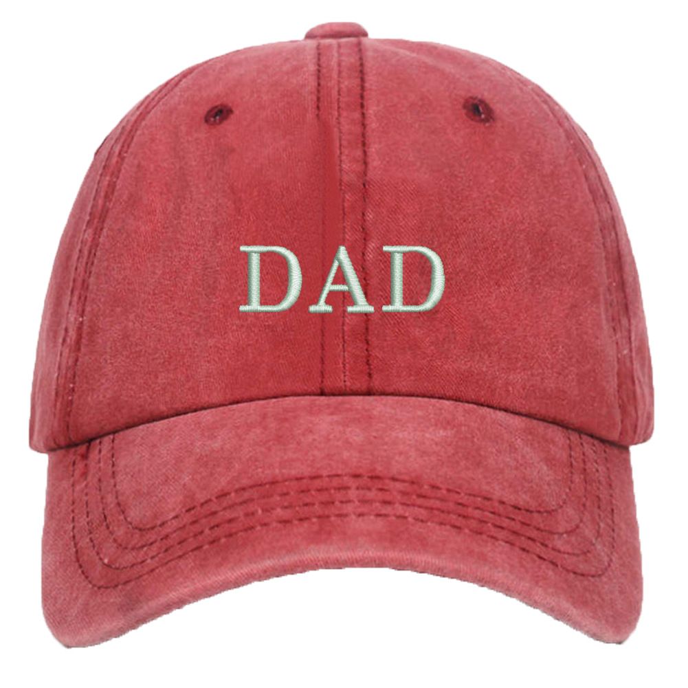 Unisex DAD & MOM Men's and women's embroidered baseball caps Casual couple outdoor sports cap visor_mkmklike.com