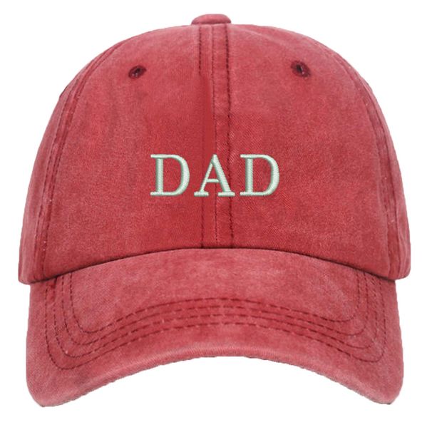 Unisex DAD & MOM Men's and women's embroidered baseball caps Casual couple outdoor sports cap visor_mkmklike.com