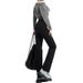 Black Slim-fit Straight-leg Jeans Women, 2025 New Autumn High-waisted Slimming Wide-leg Cigarette Pants For Pear-shaped_mkmklike.com