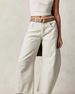 Women's Clothing Fashion Casual Women's Loose Wide Leg Pants Low Waist Washed Denim Trousers_mkmklike.com