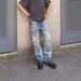 Men's Clothing Retro Jeans Cleanfit Straight Mopping Pants_mkmklike.com