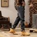 Large Size Men's Clothing Spring And Autumn New Quality Washed Small Straight Slim Jeans Men's American Trendy Black Jeans_mkmklike.com