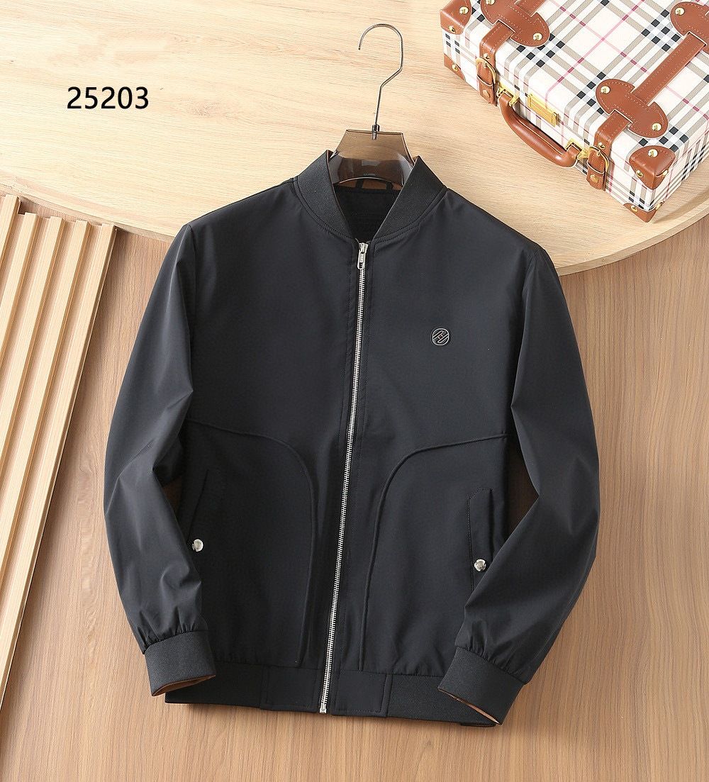 ZZ Baseball Collar 25 Autumn Winter New Men's Zeg Trendy Brand European Goods Light Luxury Zipper Jacket Fashion Youth_mkmklike.com