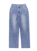 Women’s Clothing Women's Solid Washed Loose Jeans Street Style Loose Jeans Casual Wide Leg Pants_mkmklike.com