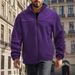 European And American Men's Polar Fleece Spring Autumn Winter Outdoor Zipper Stand Collar Jacket Top_mkmklike.com
