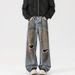 Men's Clothing Casual Jeans Ripped Casual Trousers One Piece Drop Shipping_mkmklike.com