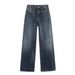 Women's Clothing High-Waisted Wide-Leg Jeans For Women Style Classic Versatile Clothing For Formal & Casual For Women_mkmklike.com