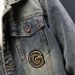"Men's Embroidered Denim Jacket - Vintage Star Motif Biker Coat, Slim Fit Cotton Blend, Spring/Autumn Casual Outerwear (Blue, S-4XL)"_mkmklike.com
