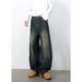 Men's Clothing Retro Silhouette Machete Jeans Loose Structure Design Wide Leg Pants_mkmklike.com