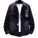 Denim Shirt Jacket, Men's Minimalist Jacket, Teenagers' Loose Casual Jacket_mkmklike.com