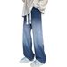 Men' Gradient Wide Leg Pant 2025 Spring And Autumn New Tyle Looe Autumn Traight Tube Handome Veratile Trendy_mkmklike.com