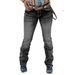 European And American Women's Fashion Embroidered Stylish High-elastic Jeans, Trendy Slim-fit Jeans_mkmklike.com