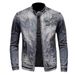 2025 European-USA Style Fashion Cowboy Outerwear Men's Lapel Long Sleeve Casual Vintage Zipper Motorcycle Denim Jacket M-4XL_mkmklike.com