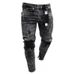Exclusive Ripped Jeans, Stretch Denim Pants, Men's New Style_mkmklike.com