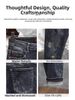 Luxury Men's Distressed Patchwork Jeans Spring Autumn Style Trendy And Cool Ripped Slim Fit Skinny Jeans Painted_mkmklike.com