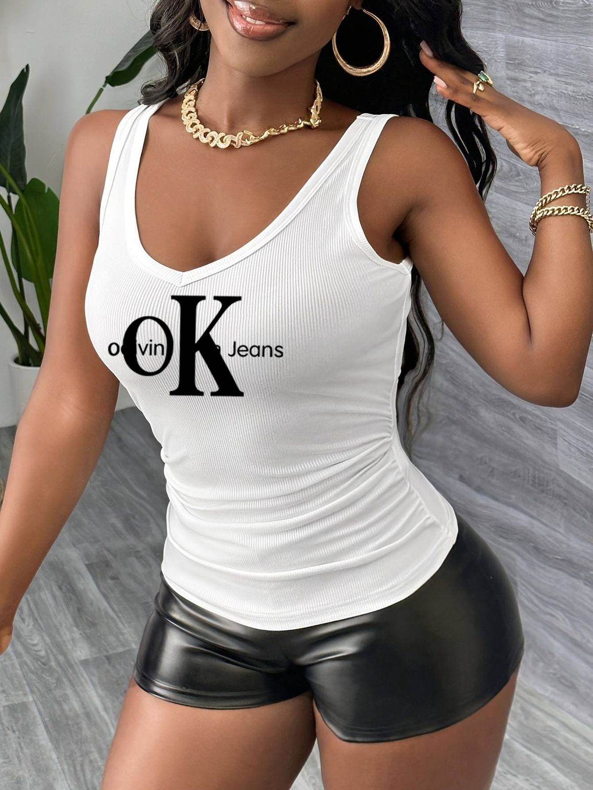 Women's High Waist Straight Leg Jeans - Sweet & Spicy Fashion Denim Pants For Casual Streetwear (Black, Light Blue, Medium Blue, Dark Blue, Gray)_mkmklike.com
