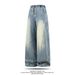 Men's Retro Wide-Leg Jeans – American Vintage Style Straight Denim Pants (Black/Blue, S-3XL)_mkmklike.com