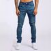 Men's Clothing Jeans Ins Trendy Slim Denim Trousers_mkmklike.com
