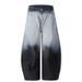 New American Style Long Vintage Tie-Dye Gradient Scythe Jeans Women Wide-Leg Loose Sickle Pants Straight-Leg Trousers_mkmklike.com