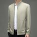 Lunar Apex Hunterson Spring An Autumn New Men's Jacket Soli Color Stan Collar Zipper Long Sleeve Business Casual Coat For Men_mkmklike.com